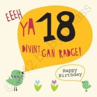 Geordie Cards Eeeh Ya 18 Divint Gan Radge