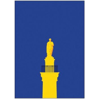 Grey's Monument Pop Art Card