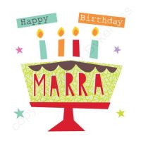 Mackem Card - Happy Birthday Marra!
