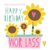 Mackem Card - Happy Birthday Wor Lass