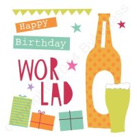 Mackem Card - Happy Birthday Wor Lad