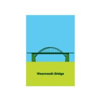 Wearmouth Bridge MyWorld Fridge Magnet