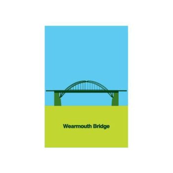 Wearmouth Bridge MyWorld Fridge Magnet