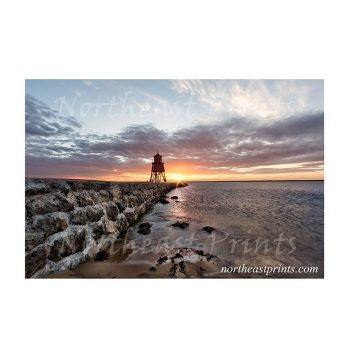 South Shields Sunrise Photo Print