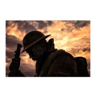 Tommy World War One soldier sculpture Seaham