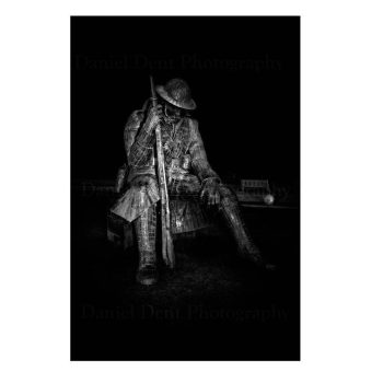 Tommy World War One soldier sculpture Seaham