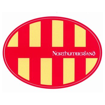Northumberland Car Sticker