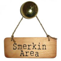 Smerkin Area Wooden Sign