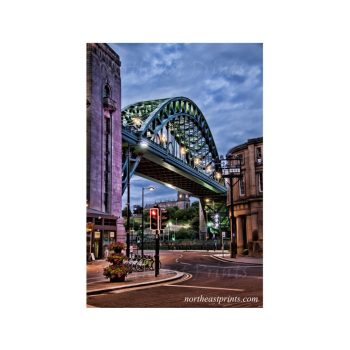 Tyne Bridge Newcastle Quayside Print