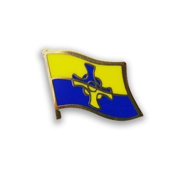 Durham Flag Pin Badge