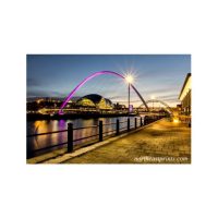 Sage and Millennium Bridge Gateshead Print