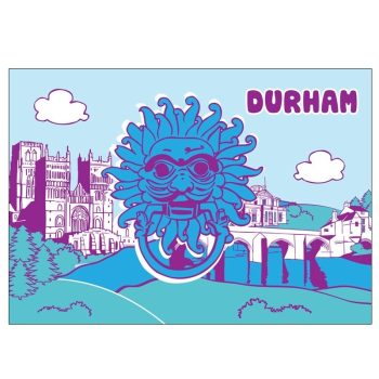 Durham Icons - A5 Glossy Card