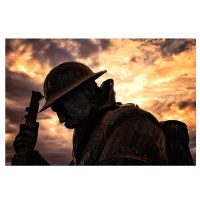 Photo Card Tommy The World War One Soldier