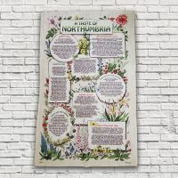 A Taste of Northumbria Recipes Tea Towel