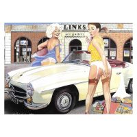Neill C Wood Saucy Seaside Postcard
