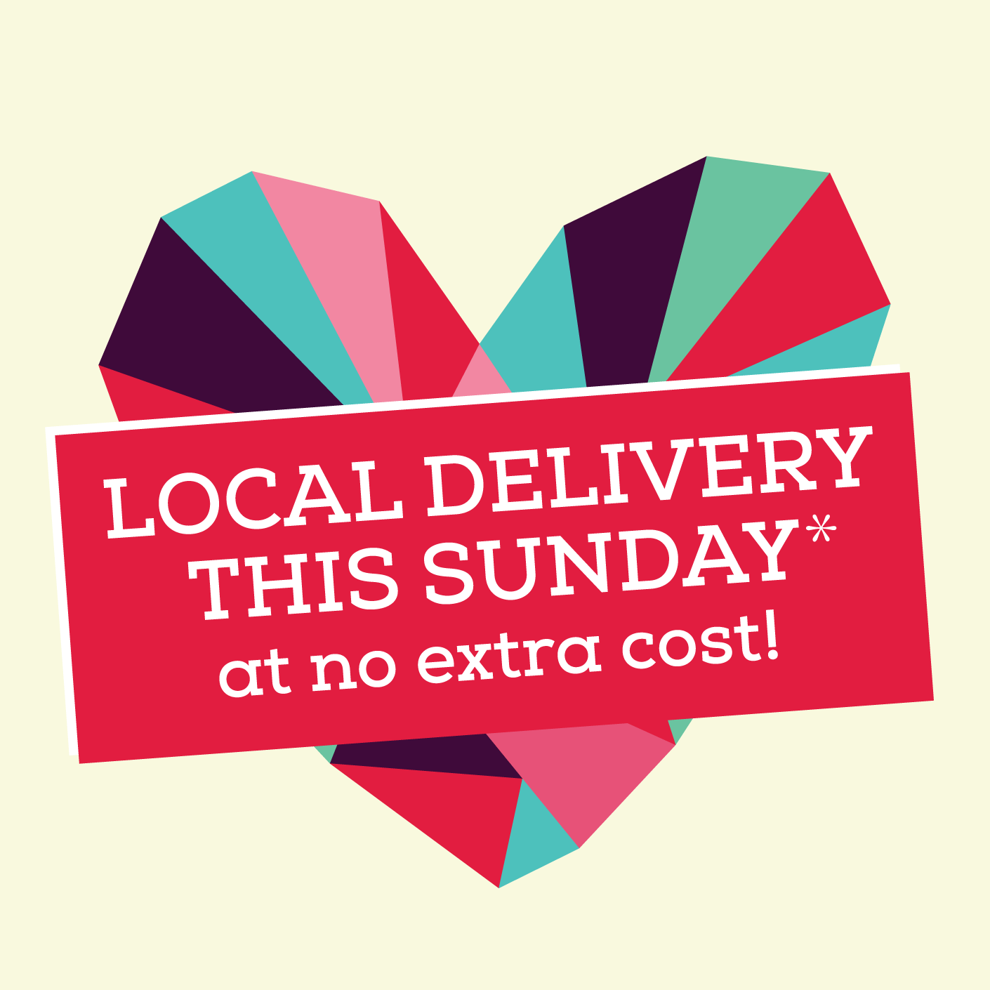 North East Gifts Local Delivery Valentine's Day