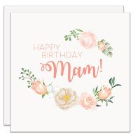 Happy Birthday Mam Card