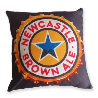 Newcastle Brown Ale Cushion