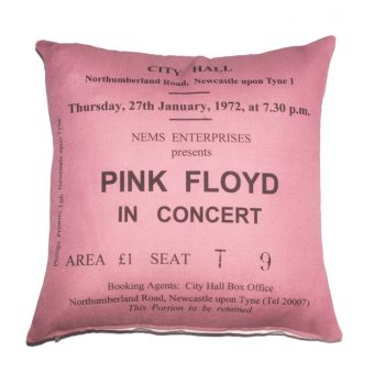 City Hall Tickets - Pink Floyd Cushion