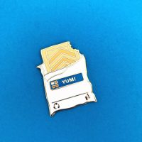 Pasty Enamel Pin Badge