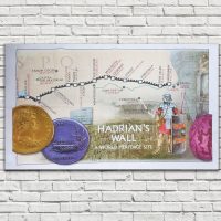 Hadrian's Wall Tea Towel