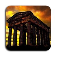 NE Landmarks Photo Coaster - Penshaw Monument (Sunderland)