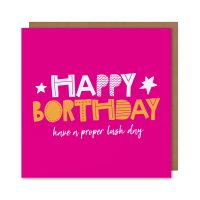 Happy Borthday (Pink)