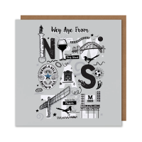Wey Aye From Newcastle Card