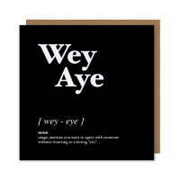 Wey Aye Card