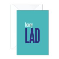 Bonny Lad Card