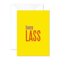 Bonny Lass Card
