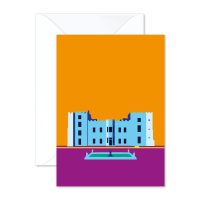 Chillingham Castle Pop Art Card