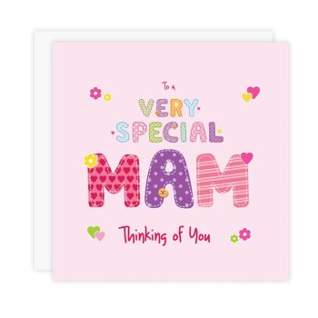 Mam Card - Very Special Mam, Thinking Of You