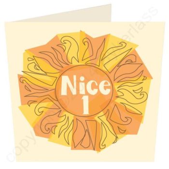 TO CLEAR: Nice 1 - Scouse Card (Small)