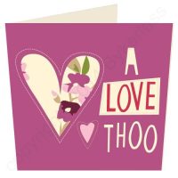 TO CLEAR: A Love Thoo - Cumbrian Card (Small)