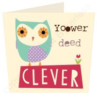 TO CLEAR: Yoower Ded Clever - Cumbrian Card (Small)