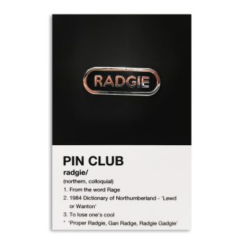 Radgie Pin Badge