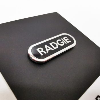 Radgie Pin Badge - Image 2