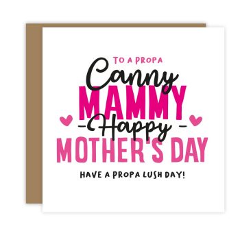 Canny Mammy, Happy Mother's Day Card