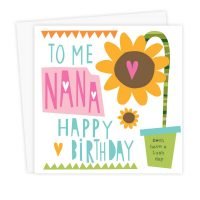 To Me Nana Happy Birthday